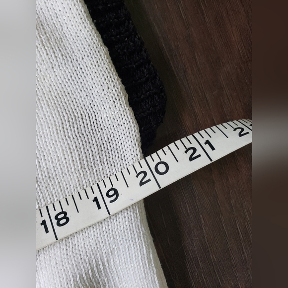 80s knitted short sleeve top with birds - Picture 8 of 8